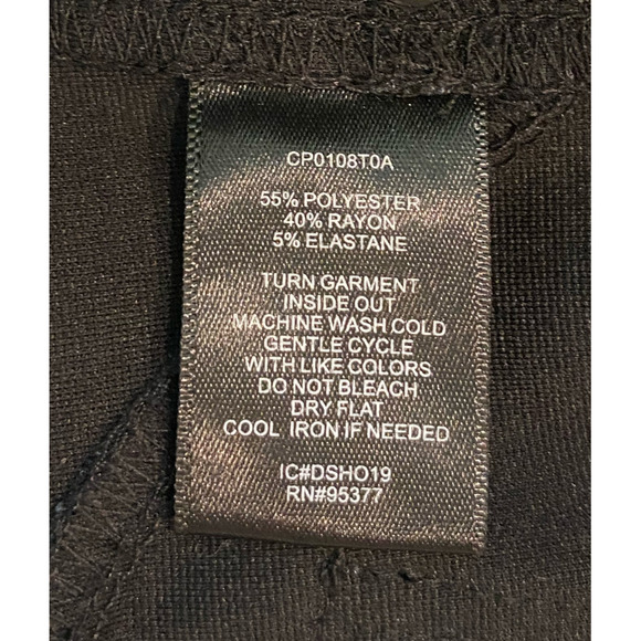 Sanctuary Dark Blue Window Pane Plaid Leggings Size Small - Picture 4 of 4